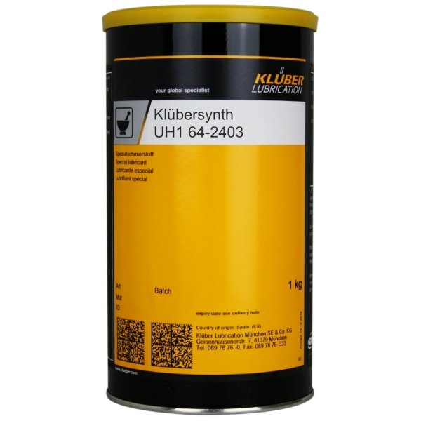 گریس شیر صنعتی برقی کولابر Klübersynth UH1 64-2403