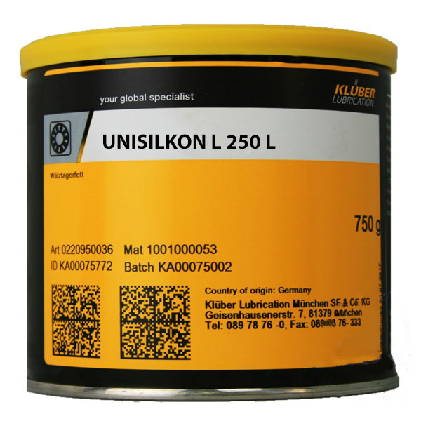 گریس شیر صنعتی برقی کولابر Unisilkon L 250 L