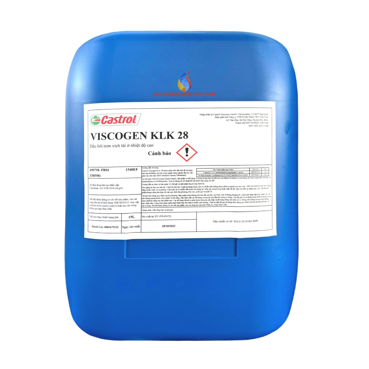 روغن زنجیر کاسترول ویسکوژن Castrol Viscogen KLK 28