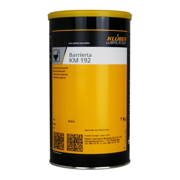 گریس هیدرولیک و پنوماتیک کولابر Barrierta KM 192