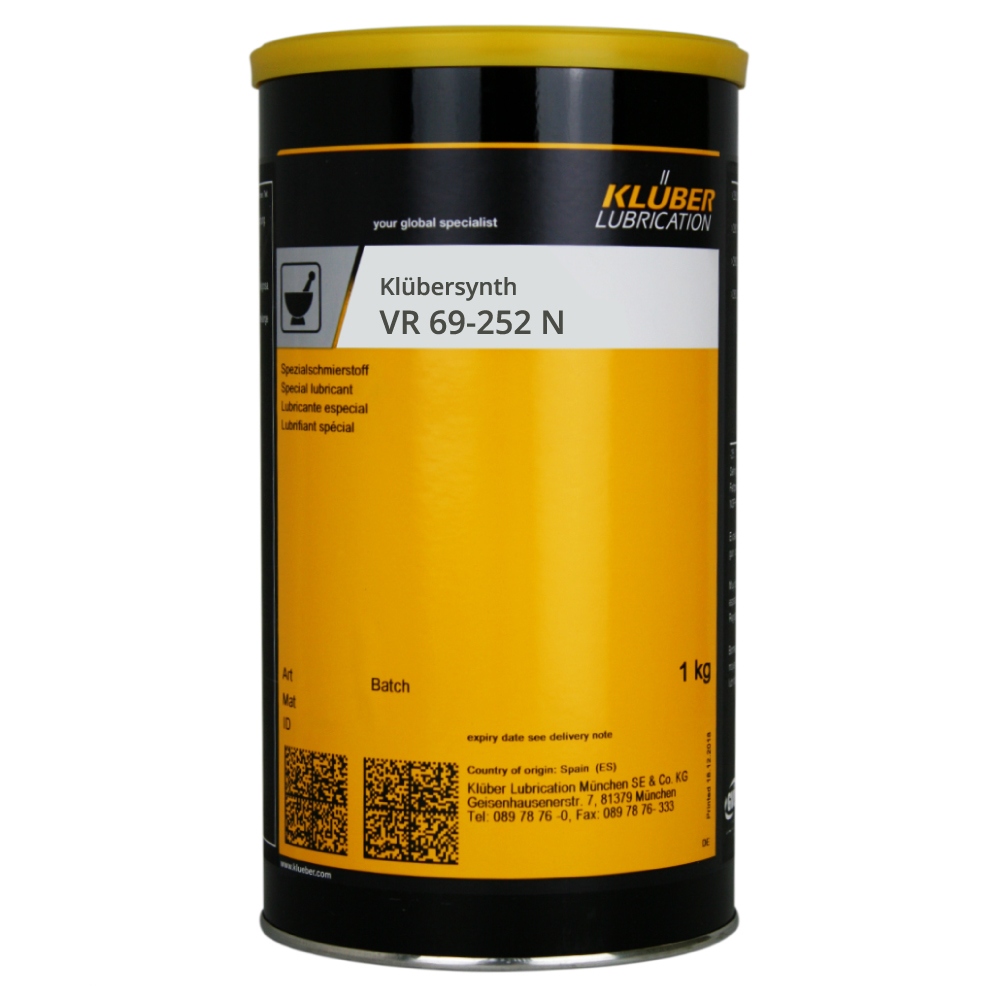 گریس شیر صنعتی برقی کولابر Klübersynth VR 69 -252 N